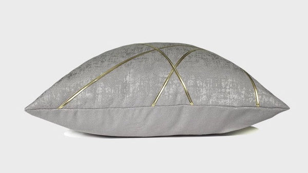 Decorative Modern Pillows for Couch, Modern Pillows for Living Room, Grey Modern Sofa Pillows Covers, Modern Sofa Cushion-Grace Painting Crafts