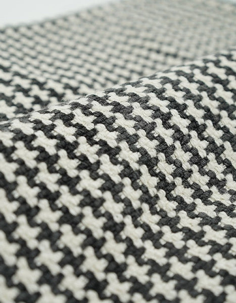 Chequer Modern Sofa Pillows, Large Black and White Decorative Throw Pillows, Contemporary Square Modern Throw Pillows for Couch, Abstract Throw Pillow for Interior Design-Grace Painting Crafts