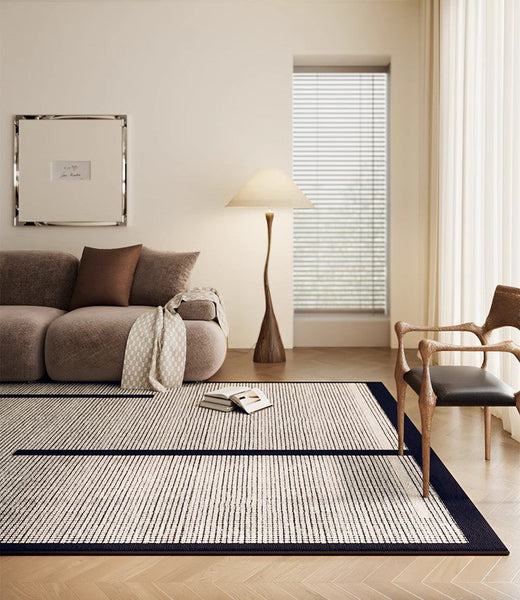 Large Modern Rugs for Living Room, Mid Century Modern Rugs for Bedroom, Contemporary Abstract Rugs under Dining Room Table-Grace Painting Crafts