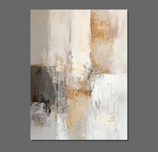 Modern Artwork, Large Canvas Painting, Contemporary Wall Painting, Living Room Wall Painting, Acrylic Painting for Dining Room-Grace Painting Crafts