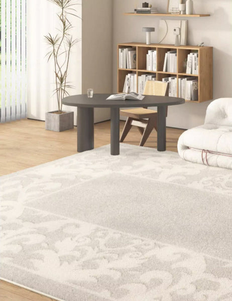 Living Room Abstract Area Rugs, Thick Contemporary Area Rugs Next to Bed, Hallway Modern Runner Rugs, Modern Rugs under Dining Room Table-Grace Painting Crafts