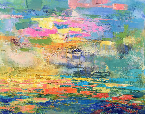 Abstract Acrylic Painting, Contemporary Modern Art, Modern Canvas Painting, Custom Abstract Painting for Living Room-Grace Painting Crafts