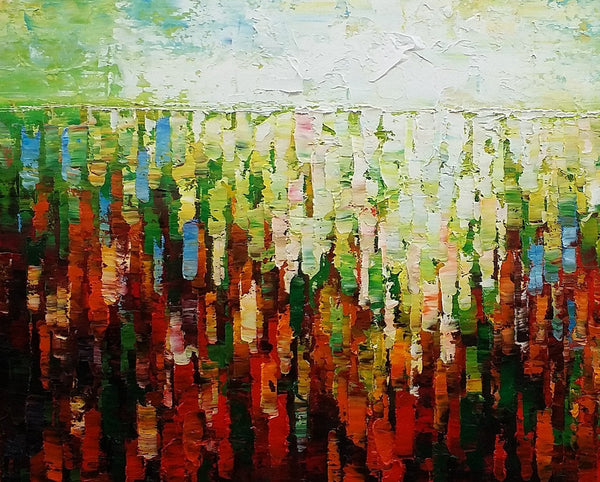 Large Canva Art, Abstract Painting, Bedroom Canvas Art, Custom Extra Large Acrylic Modern Art-Grace Painting Crafts