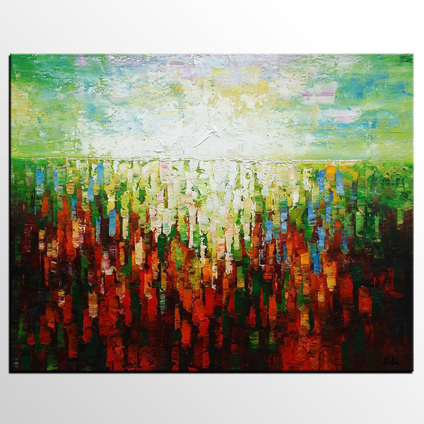 Large Canva Art, Abstract Painting, Bedroom Canvas Art, Custom Extra Large Acrylic Modern Art