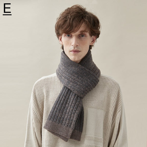 Modern Fashion Scarf, Formal Men Scarf Styles, Pure Wool Scarf, Casual Scarf Men, Business Wool Scarf for Gentleman, Men's Winter Scarf, Men's Wool Scarf Winter-Grace Painting Crafts