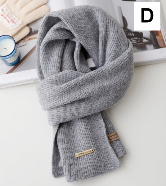 Modern Wool Scarf for Women, Cold Weather Scarves, Winter Wool Scarf, Casual Scarf for Women, Birthday Gift for Girl, Soft Wool Scarf for Women-Grace Painting Crafts