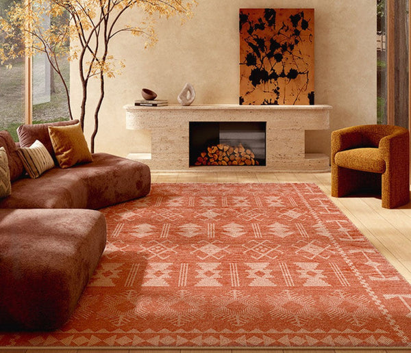 Modern Rugs for Living Room, Mid Century Area Rugs for Bedroom, Large Contemporary Area Rugs for Dining Room-Grace Painting Crafts