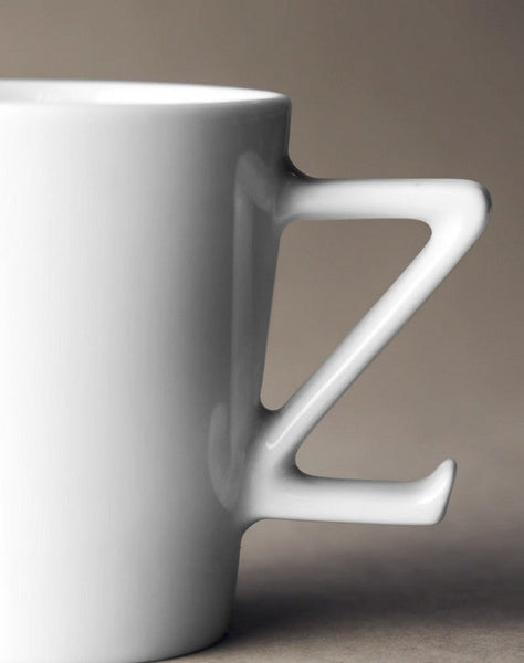 Modern Handmade Pottery Coffee Cup, Creative White Ceramic Coffee Mugs, Large Unique Tea Cup, Large Capacity Coffee Cups-Grace Painting Crafts