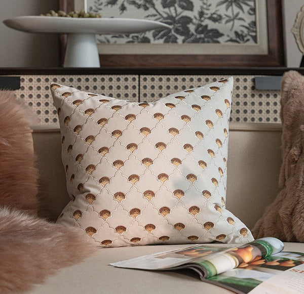 Decorative Pillow Arrangement Ideas for Couch, Modern Decorative Pillows for Bedroom, Embroidered Butterfly Pillow Covers, Large Decorative Throw Pillows for Living Room-Grace Painting Crafts