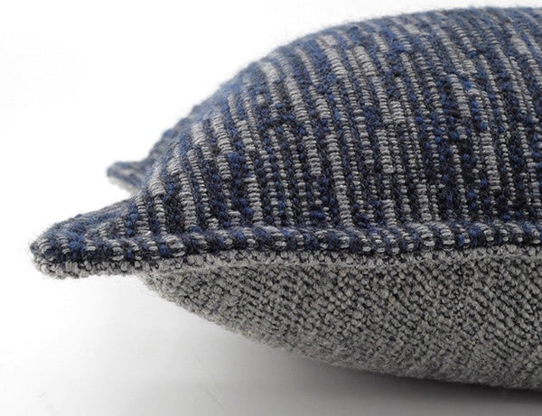 Decorative Modern Sofa Pillows for Interior Design, Large Square Decorative Throw Pillows for Couch, Blue Modern Sofa Pillows, Large Decorative Throw Pillows-Grace Painting Crafts