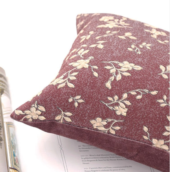 Embroidery Decorative Sofa Pillows, Large Throw Pillow for Interior Design, Luxury Decorative Throw Pillows for Couch, Large Square Modern Sofa Pillows for Living Room-Grace Painting Crafts