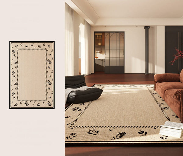 Unique Modern Rugs for Dining Room, Abstract Modern Rugs for Bedroom, Large Modern Rugs for Living Room, Contemporary Geometric Modern Rugs-Grace Painting Crafts