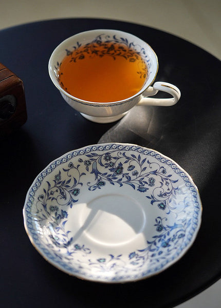 Classic British Tea Cups, Elegant Tea Cup With Saucer, Traditional Tea Cup Set, Porcelain Tea Cups, Floral Tea Cup Set, Ceramic Tea Cup with Saucer, Tea Cup Set, Vintage Tea Cup Set, Modern Ceramic Cups-Grace Painting Crafts