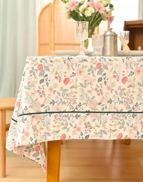Country Farmhouse Tablecloth, Rustic Table Covers for Kitchen, Large Rectangle Tablecloth for Dining Room Table, Square Tablecloth for Round Table-Grace Painting Crafts