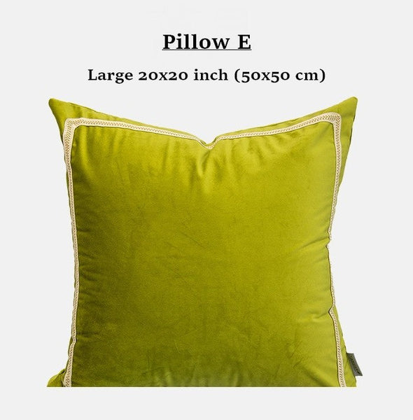 Embroidered Floral Bird Pattern Pillow Covers, Living Room Decorative Pillows, Modern Decorative Cushions, Decorative Pillows for Bed, Decorative Pillow Arrangement Ideas for Interior Design-Grace Painting Crafts