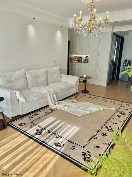 Unique Modern Rugs for Dining Room, Abstract Modern Rugs for Bedroom, Large Modern Rugs for Living Room, Contemporary Geometric Modern Rugs-Grace Painting Crafts