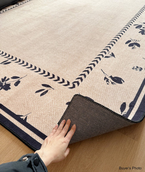 Unique Modern Rugs for Dining Room, Abstract Modern Rugs for Bedroom, Large Modern Rugs for Living Room, Contemporary Geometric Modern Rugs-Grace Painting Crafts