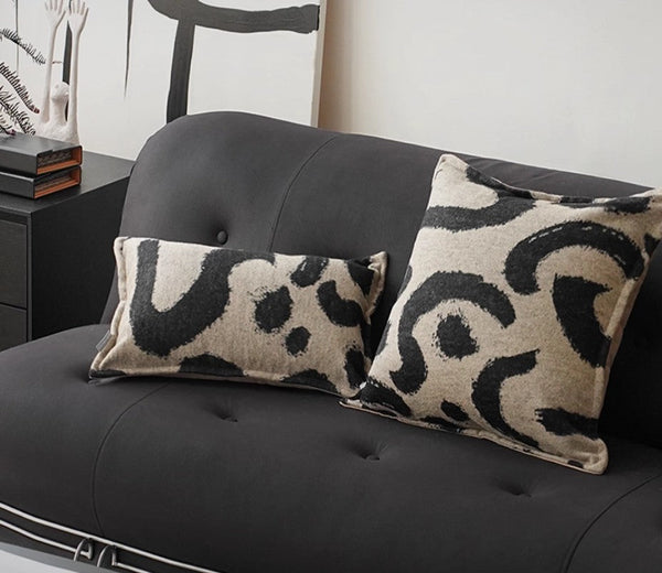 Modern Sofa Pillows for Couch, Contemporary Modern Sofa Pillows, Decorative Throw Pillows for Bedroom, Large Modern Pillow for Bedroom-Grace Painting Crafts