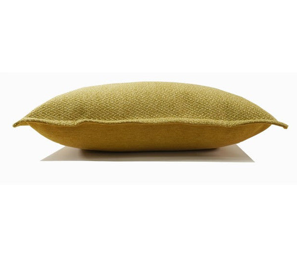 Large Yellow Square Modern Throw Pillows for Couch, Contemporary Modern Sofa Pillows, Simple Decorative Throw Pillows, Large Throw Pillow for Interior Design-Grace Painting Crafts