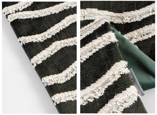 Large Simple Throw Pillow for Bedroom, Contemporary Pillows, Abstract Decorative Throw Pillows, Green Square Modern Throw Pillows for Couch-Grace Painting Crafts