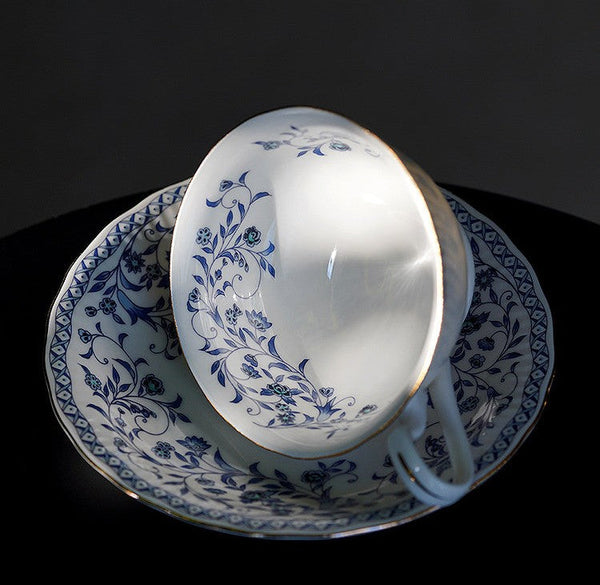 Classic British Tea Cups, Elegant Tea Cup With Saucer, Traditional Tea Cup Set, Porcelain Tea Cups, Floral Tea Cup Set, Ceramic Tea Cup with Saucer, Tea Cup Set, Vintage Tea Cup Set, Modern Ceramic Cups-Grace Painting Crafts
