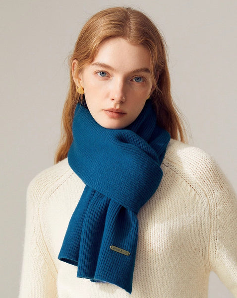 Modern Wool Scarf for Women, Cold Weather Scarves, Winter Wool Scarf, Casual Scarf for Women, Birthday Gift for Girl, Soft Wool Scarf for Women-Grace Painting Crafts