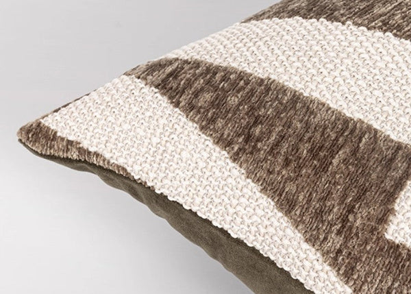 Modern Square Pillows, Contemporary Throw Pillow for Living Room, Large Abstract Throw Pillows for Couch, Modern Sofa Throw Pillows-Grace Painting Crafts