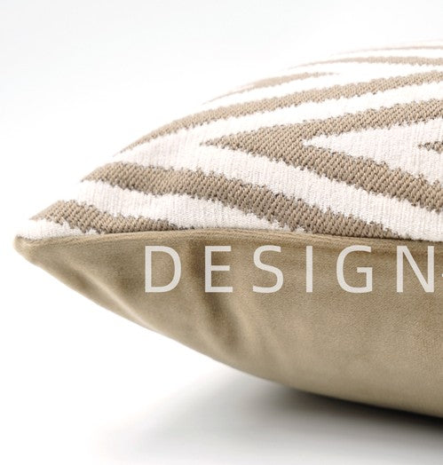 Geometric Modern Throw Pillows for Couch, Large Modern Throw Pillow for Interior Design, Contemporary Modern Sofa Pillows, Simple Decorative Throw Pillows-Grace Painting Crafts