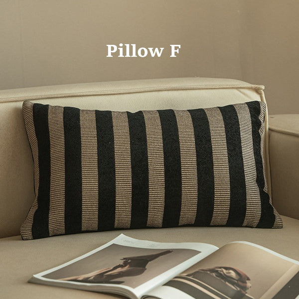 Decorative Pillow Arrangement Ideas for Couch, Large Decorative Throw Pillows, Decorative Pillows for Living Room, Modern Decorative Pillow Covers-Grace Painting Crafts