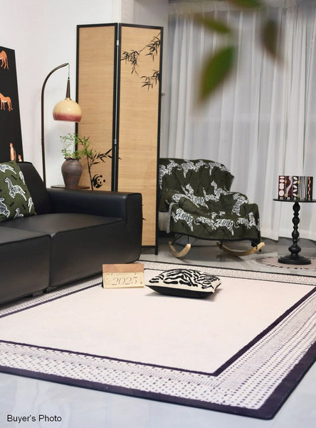 Large Modern Rugs for Living Room, Dining Room Geometric Area Rugs, Contemporary Modern Rugs for Office, Bedroom Modern Rug-Grace Painting Crafts