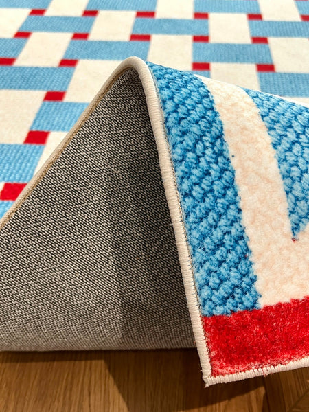 Modern Living Room Rug Ideas, Mid Century Modern Rugs, Contemporary Abstract Rugs for Dining Room, Geometric Contemporary Rugs-Grace Painting Crafts