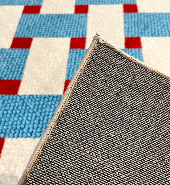 Modern Living Room Rug Ideas, Mid Century Modern Rugs, Contemporary Abstract Rugs for Dining Room, Geometric Contemporary Rugs-Grace Painting Crafts