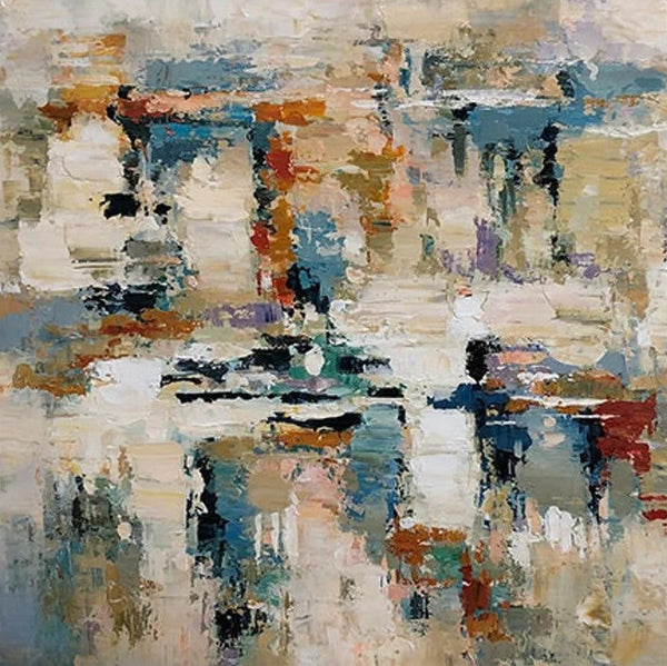 Hand Painted Abstract Painting, Extra Large Abstract Paintings on Canvas, Bedroom Wall Art Ideas, Simple Painting Ideas for Bedroom-Grace Painting Crafts