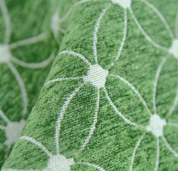 Large Green Pillows for Interior Design, Contemporary Modern Sofa Pillows, Luxury Square Modern Throw Pillows for Couch, Decorative Throw Pillows for Bedroom-Grace Painting Crafts