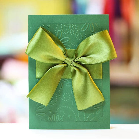 Beautiful Valentine's Day Greeting Card, Creative Birthday Greeting Card, Bowknot Greeting Cards, Original Handmade Wedding Greeting Card, Unique Anniversary Greeting Card to Lovers-Grace Painting Crafts