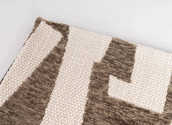 Modern Square Pillows, Contemporary Throw Pillow for Living Room, Large Abstract Throw Pillows for Couch, Modern Sofa Throw Pillows-Grace Painting Crafts