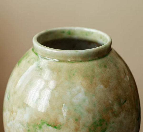 Centerpiece Ceramic Bud Vases, Porcelain Flower Vases, Flower Vases on Table, Handmade Water Holding Flower Vase-Grace Painting Crafts