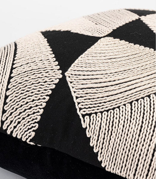 Modern Pillows for Couch, Contemporary Modern Sofa Pillows, Decorative Throw Pillows for Bedroom, Large Modern Pillow for Living Room-Grace Painting Crafts