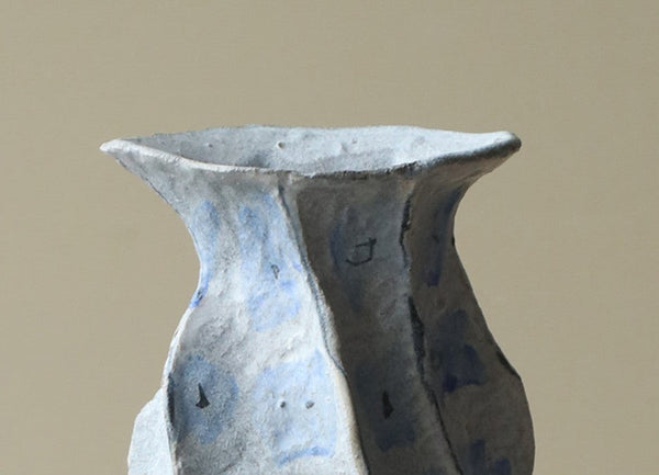 Centerpiece Ceramic Bouquet Vases, Elegant Handmade Modern Flower Vase, Porcelain Vases for Modern Home Decor, Contemporary Vases on Dining Table-Grace Painting Crafts