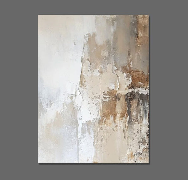 Extra Large Acrylic Painting, Modern Contemporary Abstract Artwork, Palette Knife Paintings, Simple Modern Art, Living Room Wall Art Painting-Grace Painting Crafts