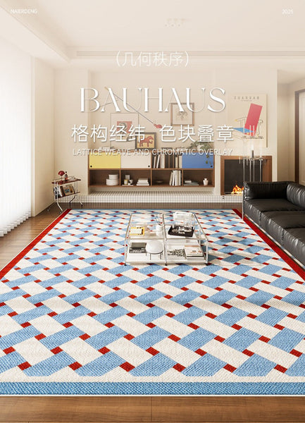 Modern Living Room Rug Ideas, Mid Century Modern Rugs, Contemporary Abstract Rugs for Dining Room, Geometric Contemporary Rugs