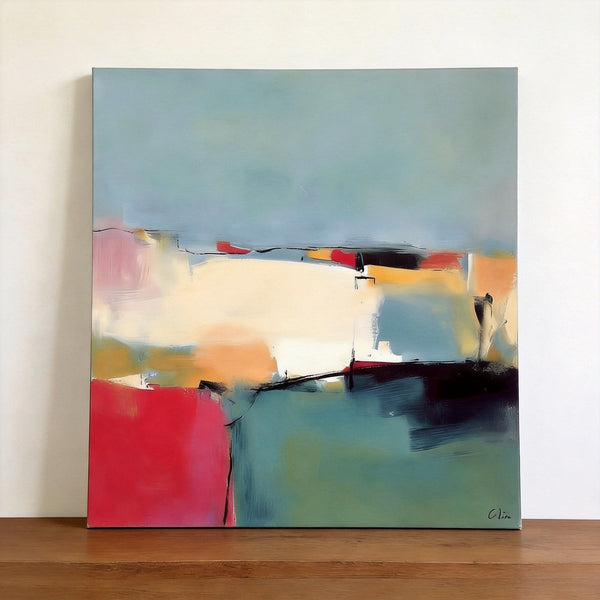 Original Abstract Paintings, Small Canvas Artwork, Hand Painted Canvas Art, Buy Small Paintings Online, Small Acrylic Painting on Canvas-Grace Painting Crafts