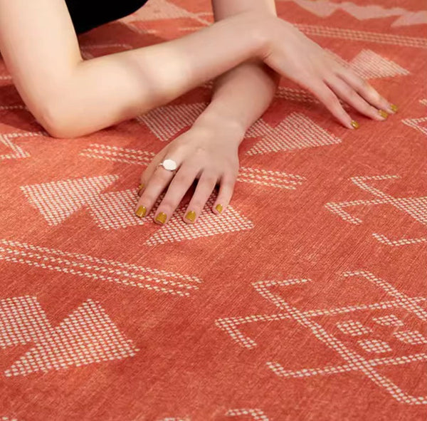 Modern Rugs for Living Room, Mid Century Area Rugs for Bedroom, Large Contemporary Area Rugs for Dining Room-Grace Painting Crafts