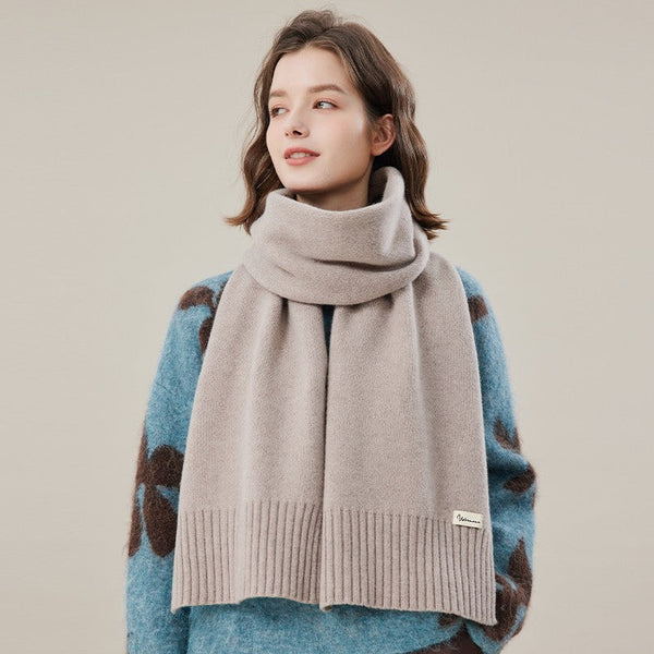 Fashion Designer Scarf, Cold Weather Scarf, Wool Scarf for Women, Casual Scarf for Women, Modern Winter Scarf, Soft Cashmere Scarf for Women-Grace Painting Crafts