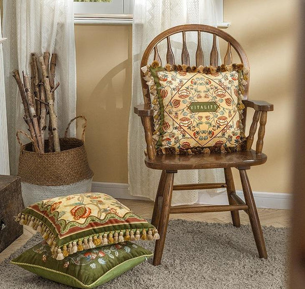 Modern Sofa Pillows, Decorative Throw Pillows, Beautiful Throw Pillows, Short Velvet Pillow Cover, Decorative Pillows for Living Room-Grace Painting Crafts