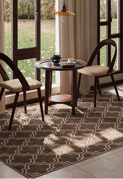 Abstract Contemporary Modern Rugs for Living Room, Extra Large Modern Rugs for Bedroom, Geometric Modern Rug Placement Ideas