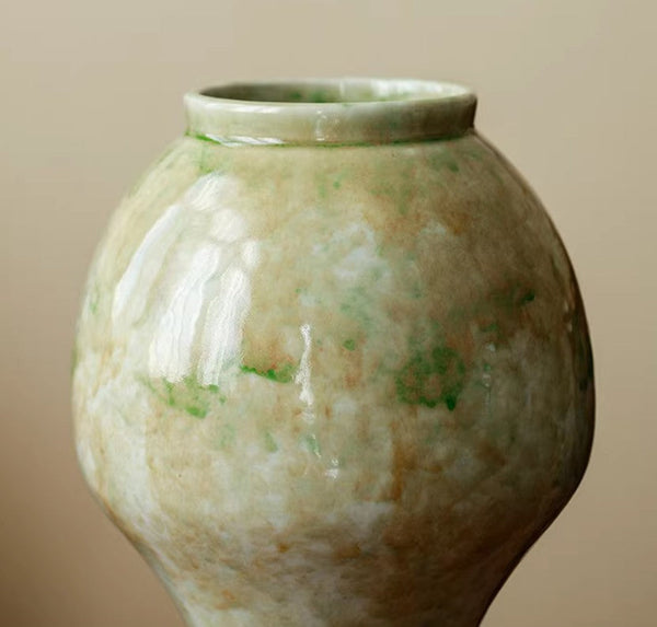 Centerpiece Ceramic Bud Vases, Porcelain Flower Vases, Flower Vases on Table, Handmade Water Holding Flower Vase-Grace Painting Crafts