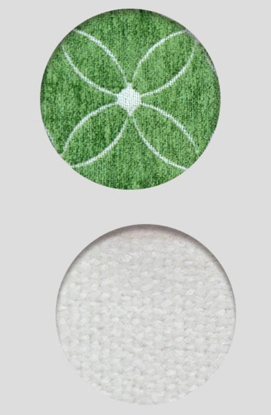 Large Green Pillows for Interior Design, Contemporary Modern Sofa Pillows, Luxury Square Modern Throw Pillows for Couch, Decorative Throw Pillows for Bedroom-Grace Painting Crafts