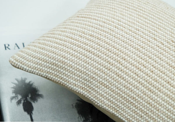 Contemporary Light Brown Modern Sofa Pillows, Large Square Modern Throw Pillows for Couch, Simple Decorative Throw Pillows, Large Throw Pillow for Interior Design-Grace Painting Crafts