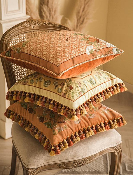 Decorative Throw Pillows, Modern Sofa Pillows, Contemporary Throw Pillows, Short Velvet Pillow Cover, Decorative Pillows for Living Room-Grace Painting Crafts